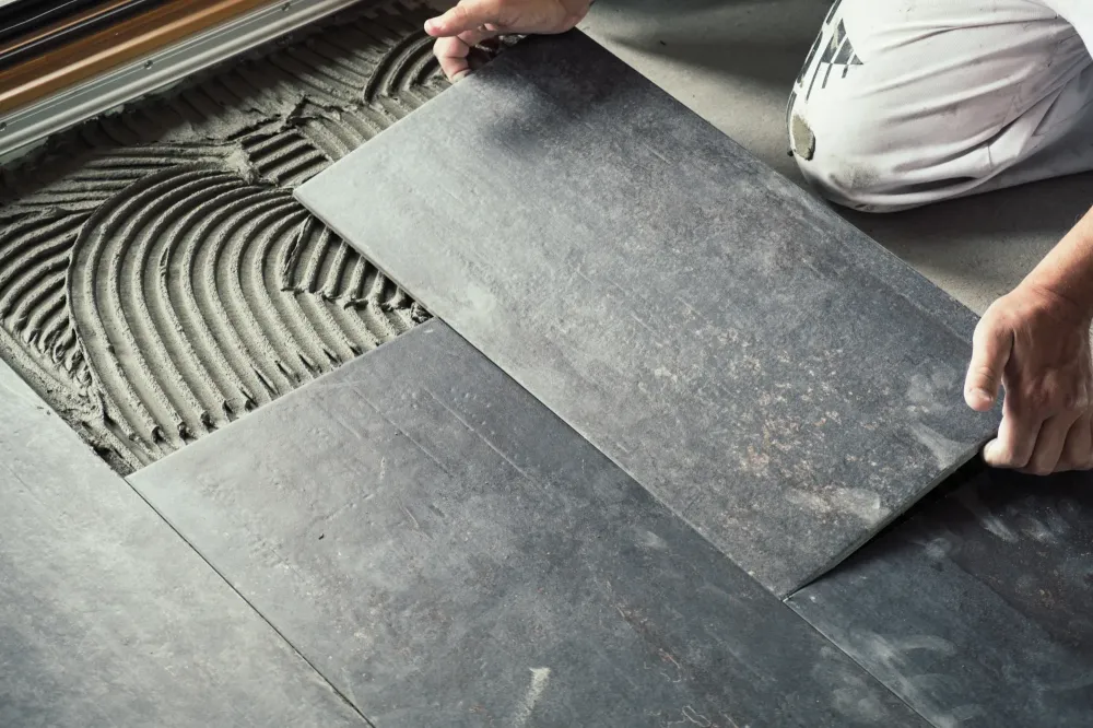 Pose de carrelage près de Le Lavandou